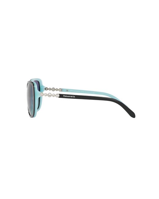 Tiffany & Co Black Tf4121B 80559S Sunglasses Acetate Squared Normal Shaded