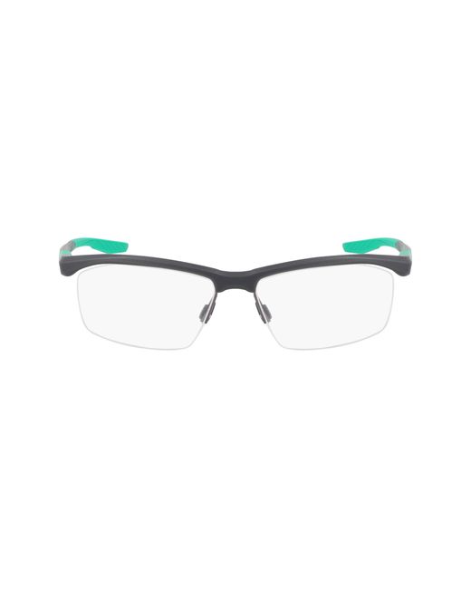 Nike Black 7402 034 Optical Frames Bio-Inject Squared Normal Normal for men