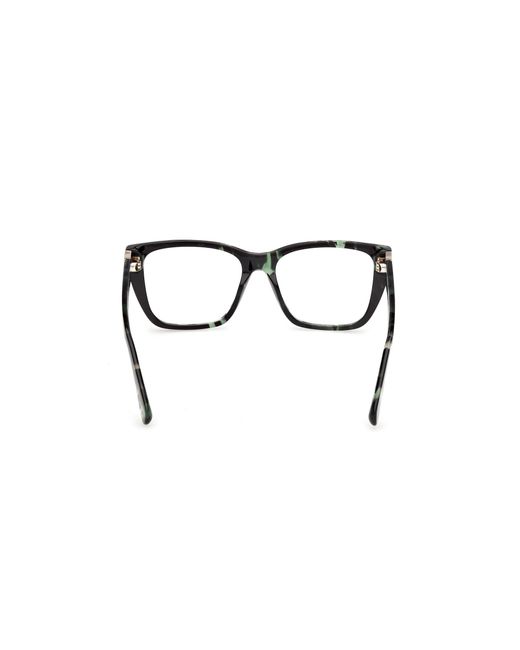 MAX&Co. Black Mo5213 055 Optical Frames Acetate Squared Normal