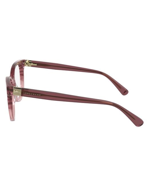 Longchamp Black Lo2756 605 Optical Frames Acetate Squared Normal