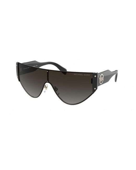 Michael Kors Black Mk1080 10148G Sunglasses Metal Geometric Nuanced