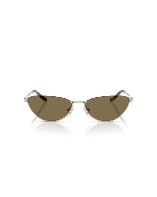 Ralph Lauren Black Rl7095 900173 Sunglasses Metal Cat Eye Normal