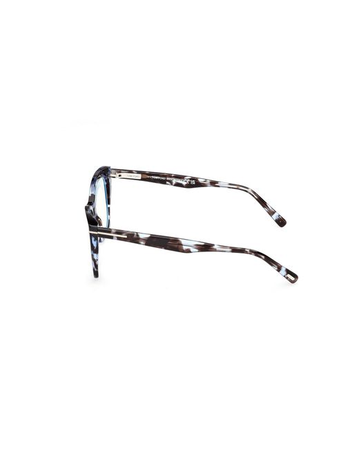 Tom Ford Black Ft5709-B 56A Optical Frames Acetate Cat Eye Normal