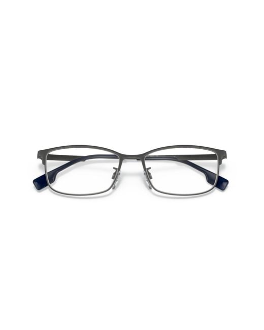 Burberry Black Be1357Td 1014 Optical Frames Titanium Transparent Squared Normal for men