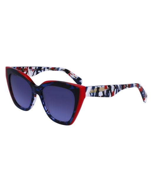 Liu Jo Black Lj784S 435 Sunglasses Acetate Butterfly Normal Shaded