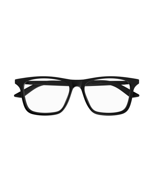 Montblanc Black Mb0359O 006 Optical Frames Acetate Transparent Squared for men