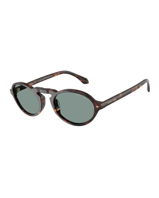 Giorgio Armani Black Ar8219U 587956 Sunglasses Acetate Round Normal for men