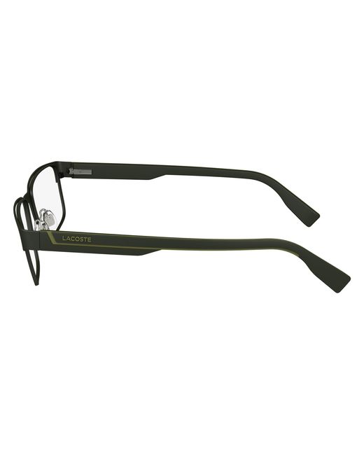 Lacoste Black L2298 033 Optical Frames Metal Squared Normal Normal for men