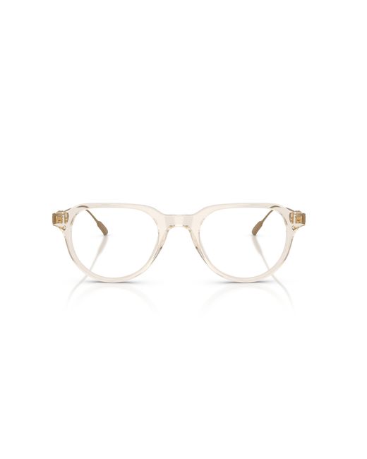 Moncler Black Me2031 3003 Optical Frames Acetate Transparent Round Normal