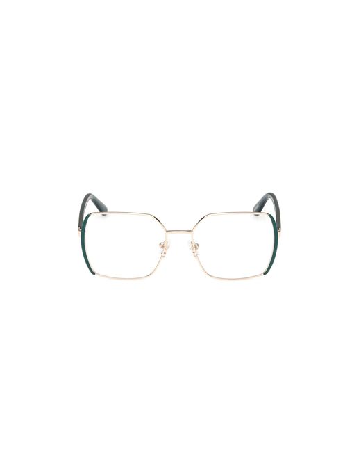 Guess Black Gm50014 098 Optical Frames Metal Squared Normal