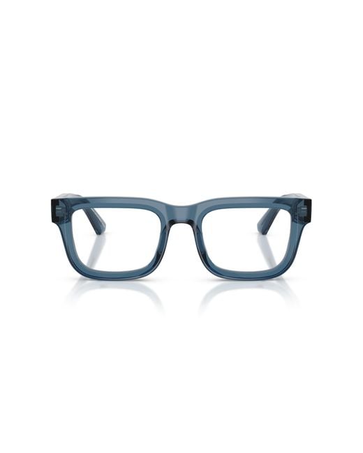 Emporio Armani Black Ea3279 6362 Optical Frames Acetate Transparent Squared Normal for men