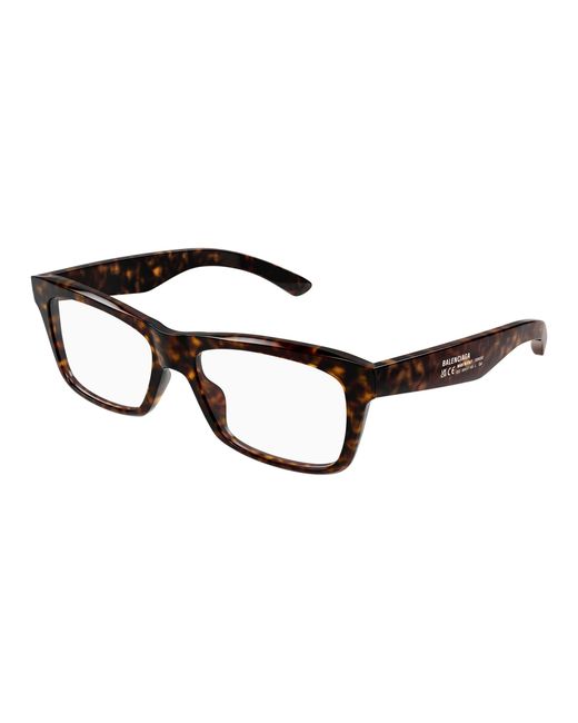 Balenciaga Black Bb0426O 002 Optical Frames Acetate Transparent Squared for men