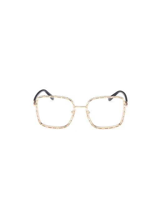 Guess Black Gu50364 032 Optical Frames Metal Squared Normal