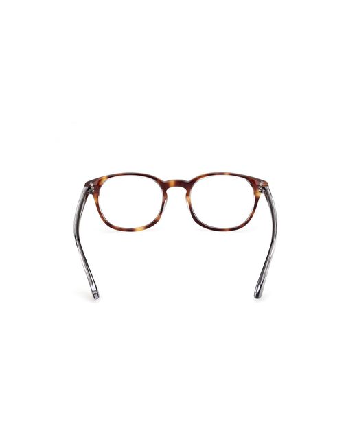 Web Black We5441 056 Optical Frames Acetate Round Normal for men