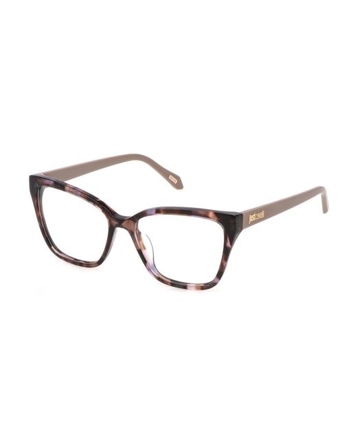 Just Cavalli Black Vjc081 0Z41 Optical Frames Acetate Squared