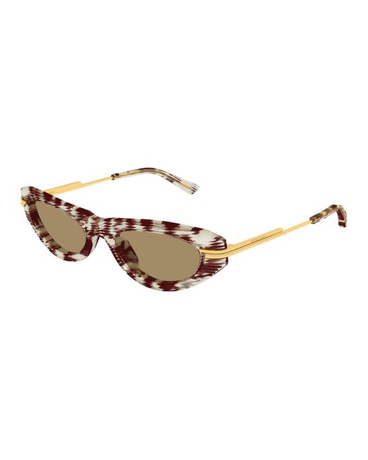 Bottega Veneta Black Bv1368S 003 Sunglasses Acetate Round