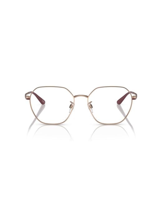 Emporio Armani Black Ea1145D 3334 Optical Frames Metal Transparent Round Normal