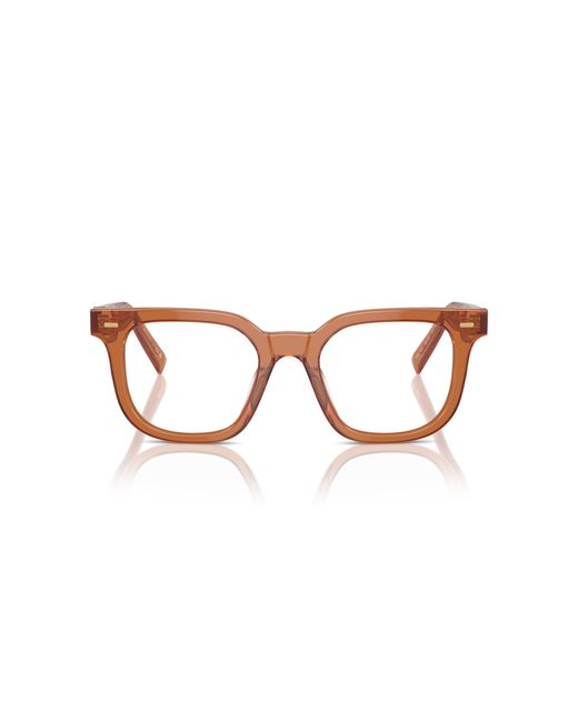 Miu Miu Black Mu 06Xv 15T1O1 Optical Frames Acetate Transparent Squared Normal