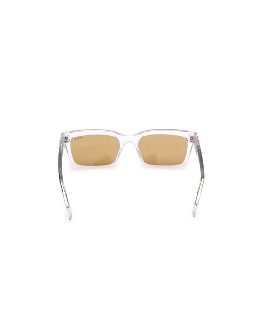 Guess Black Gu00300 26E Sunglasses Injected Squared Normal for men