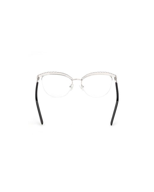 Guess Black Gm50058 32 Optical Frames Metal Round Normal