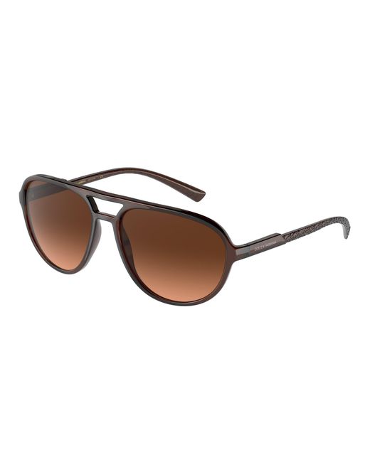 Dolce & Gabbana Black Dg6150 329578 Sunglasses Nylon Pilot Normal Shaded for men