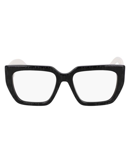 Karl Lagerfeld Black Kl6159 006 Optical Frames Acetate Squared Normal Normal