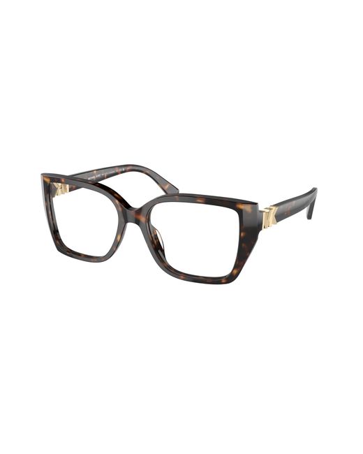 Michael Kors Black Mk4115U Castello 3006 Optical Frames Acetate Transparent Squared Normal