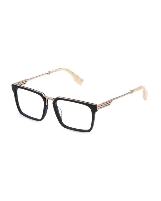 Police Black Vplq77Z Mercury 4 300W Optical Frames Metal Squared for men