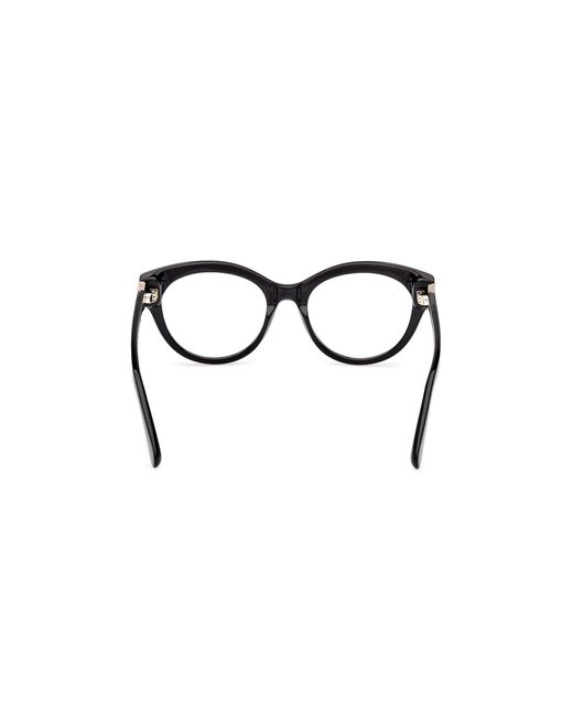 MAX&Co. Black Mo5192 001 Optical Frames Acetate Round Normal