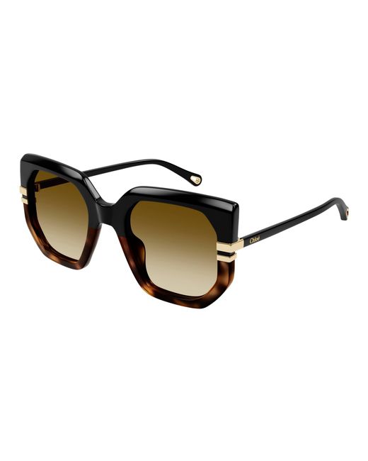 Chloé Black Ch0240S 003 Sunglasses Acetate Butterfly