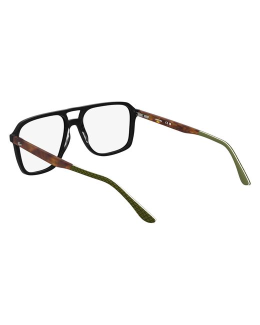 Lacoste Black L2991 001 Optical Frames Acetate Pilot Normal