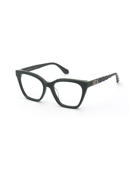 Twinset Black Vtw118 0D80 Optical Frames Acetate Butterfly