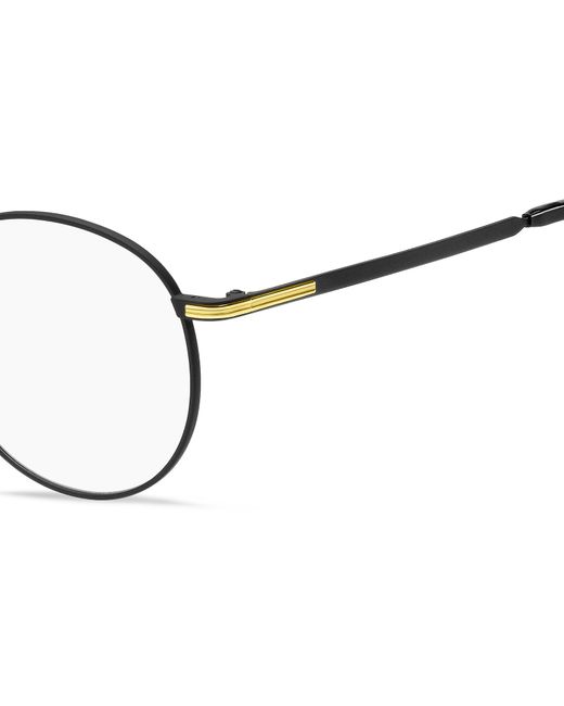 Boss Black Boss 1605 2M2 Optical Frames Steel Round for men