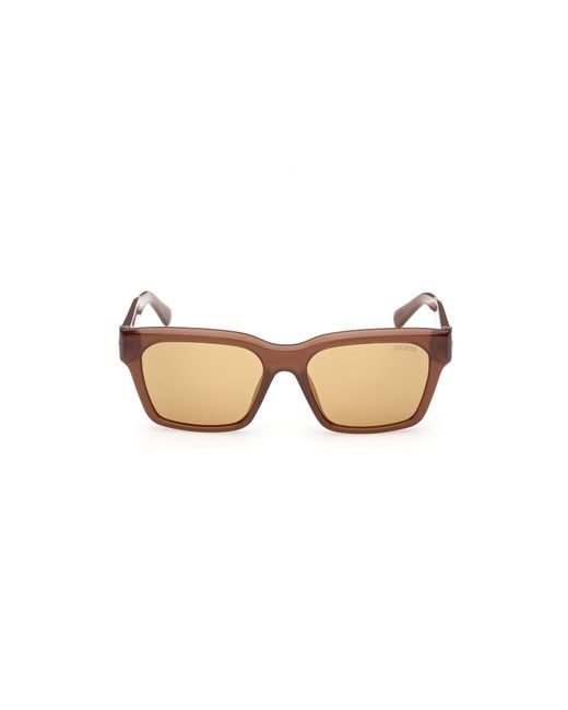 Guess Black Gu00299 50E Sunglasses Injected Squared Normal for men