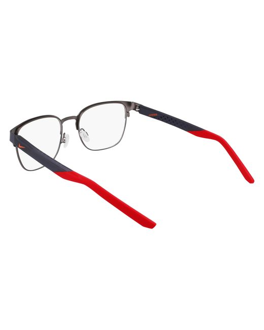 Nike Black 8156 039 Optical Frames Metal Squared Normal Normal for men