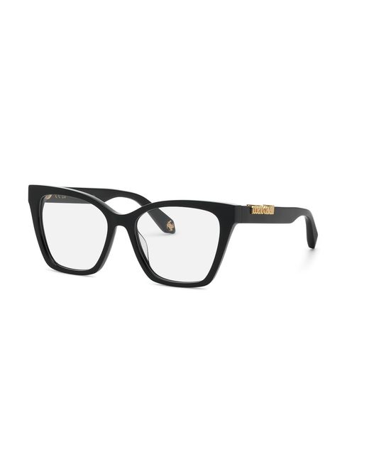 Roberto Cavalli Black Vrc159M 700 Optical Frames Acetate Butterfly