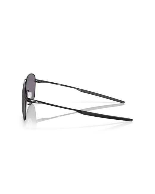 Oakley Black Oo6050 Contrail Ti 605001 Sunglasses Titanium Round Polarized Prizm for men