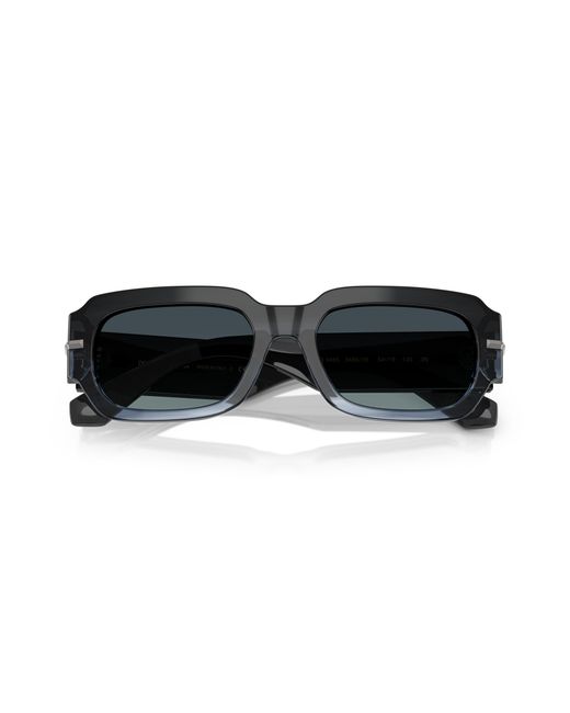 Dolce & Gabbana Black Dg4485 348519 Sunglasses Acetate Squared Normal Nuanced for men