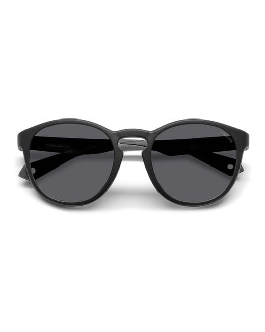 Polaroid Black Pld 7050/S 003/M9 Sunglasses Plastic Round Polarized