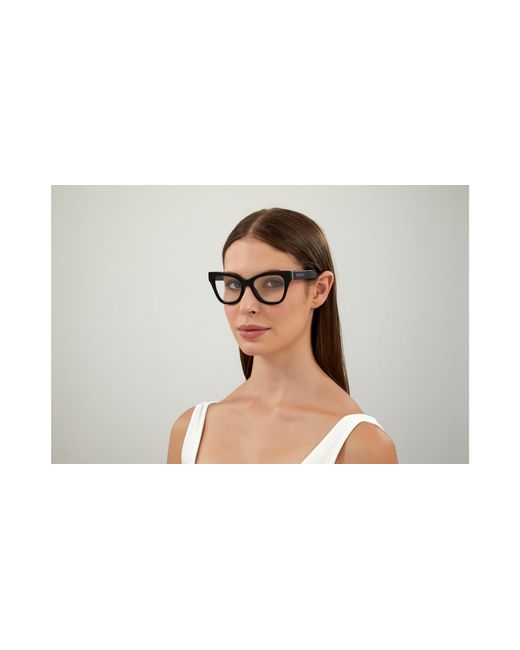 Gucci Black Gg1133O 001 Optical Frames Acetate Cat Eye