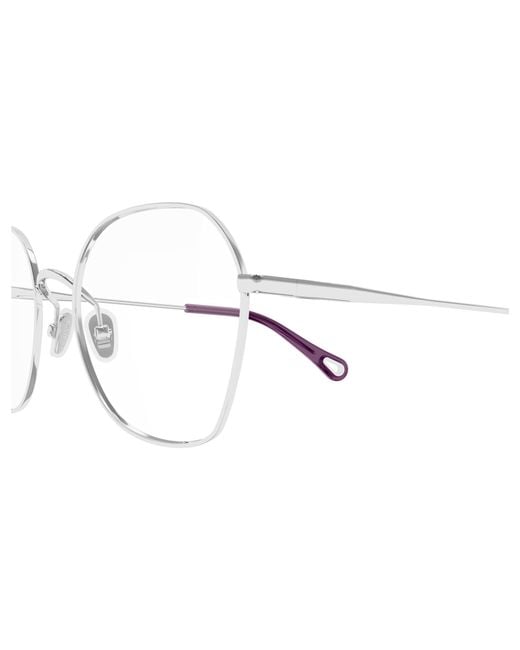 Chloé Black Ch0320O 003 Optical Frames Metal Transparent Squared
