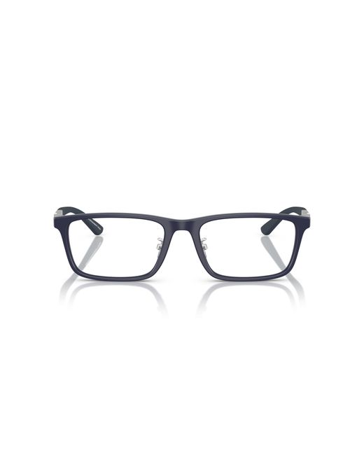 Emporio Armani Black Ea3251D 6189 Optical Frames Acetate Squared Normal for men