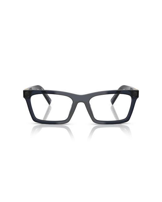 Miu Miu Black Mu 04Wv 16K1O1 Optical Frames Acetate Squared Normal