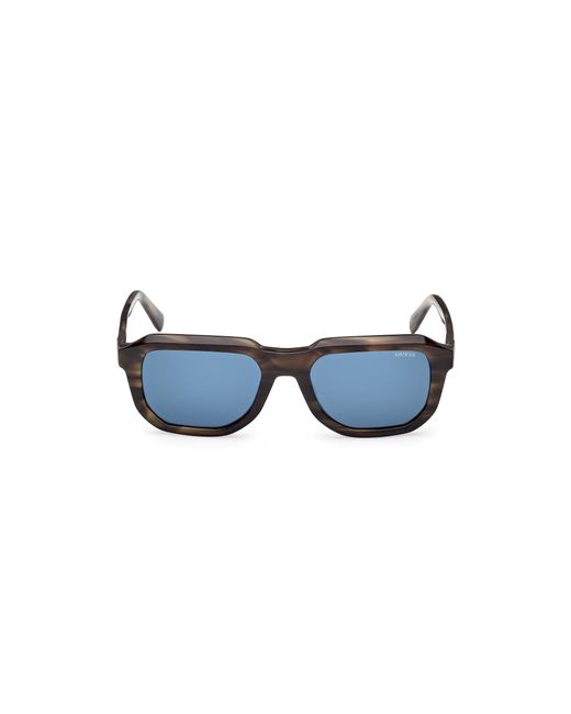 Guess Black Gu00278 98V Sunglasses Acetate Squared Normal for men
