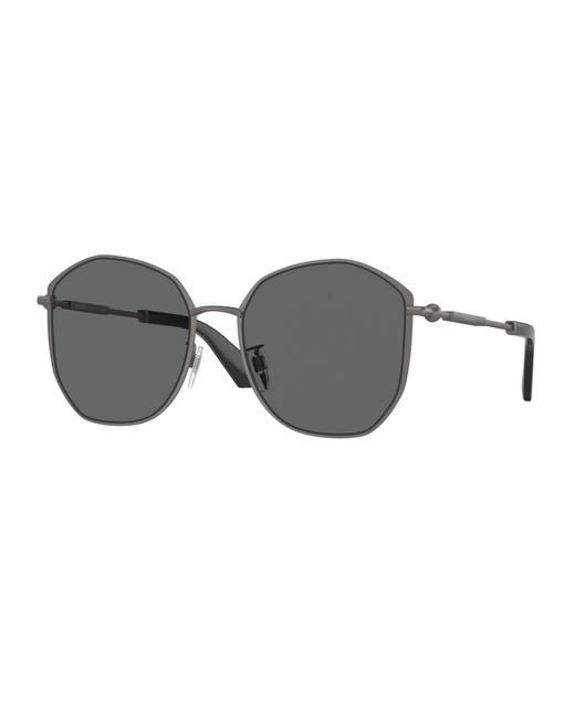 Burberry Black Be3153D 131687 Sunglasses Metal Geometric Normal