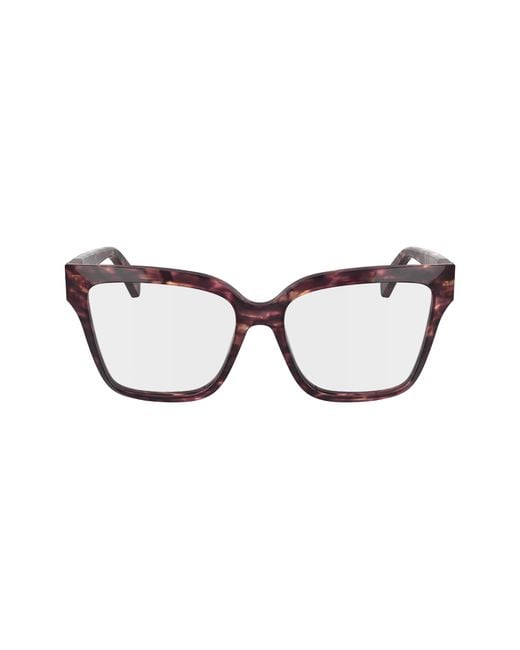 Longchamp Black Lo2754 606 Optical Frames Acetate Squared Normal