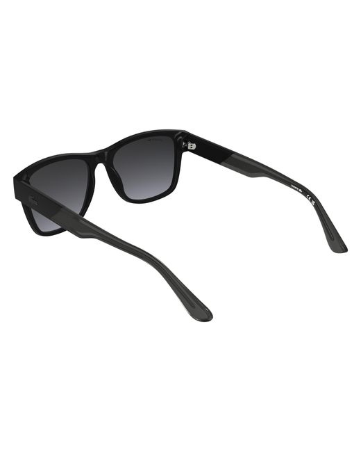 Lacoste Black L6084S 001 Sunglasses Bio-Injected Squared Normal for men