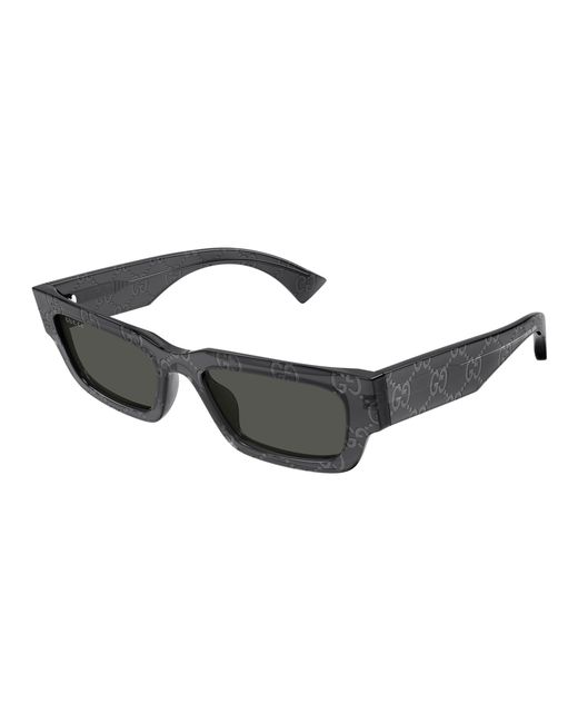 Gucci Black Gg1838S 011 Sunglasses Acetate Squared for men