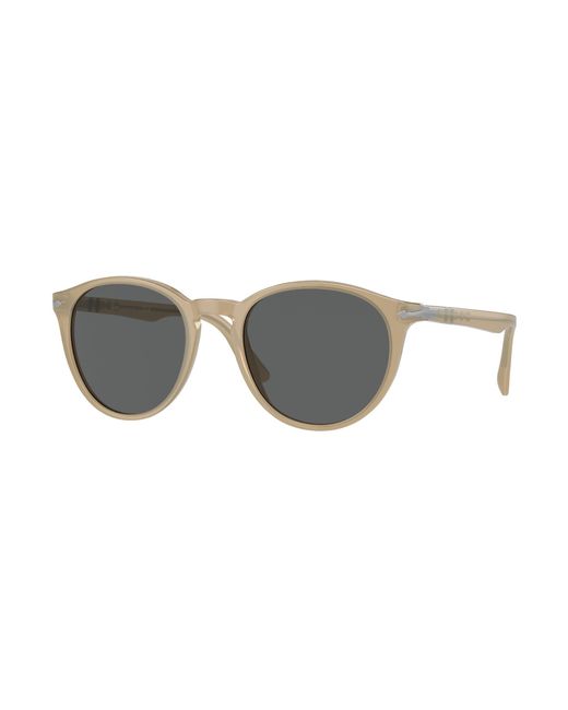 Persol Black Po3152S 1169B1 Sunglasses Acetate Round Normal for men