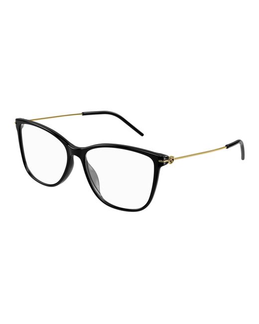Gucci Black Gg1272O 001 Optical Frames Plastic Cat Eye